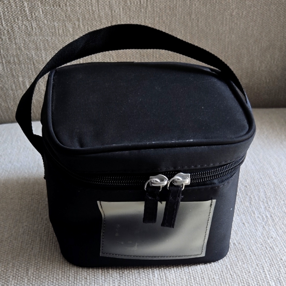 Black Insulated Medela Bottle Storage Bag